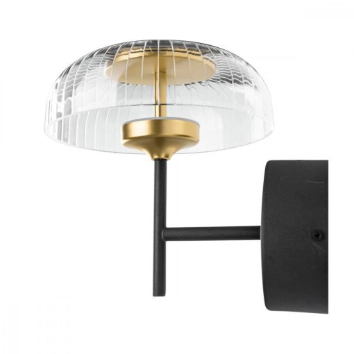 ALTAVOLA DESIGN-LA104-W VITRUM Fekete Színű  Fali Lámpa LED 7,2W IP20