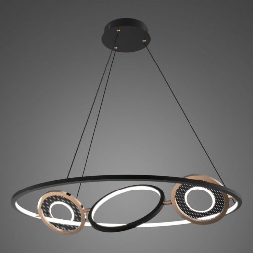 Függeszték Fekete SeppiaNo.3 Altavola Design LA115-P-85-1-3-3K-BLACK-GOLD