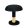 AMPLEX-8291 FUNGO Fekete Színű Asztali Lámpa 1XE27 9W IP20