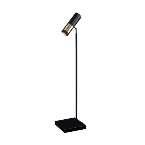 AMPLEX-8376 KAVOS Fekete színű Asztali lámpa 1xGU10 50W IP20