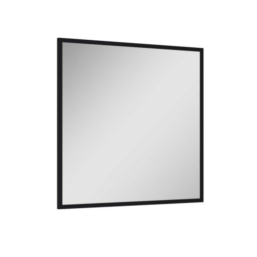 AREZZO design Keretes tükör 80/80, fekete, 19 mm