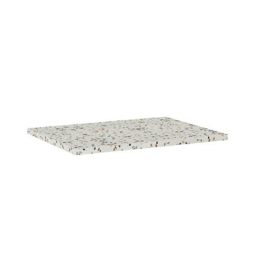 AREZZO design TERRAZZO márvány mosdópult 60/46/2 mix matt