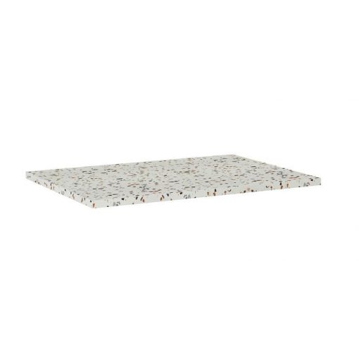 AREZZO design TERRAZZO márvány mosdópult 70/49,4/2 mix matt