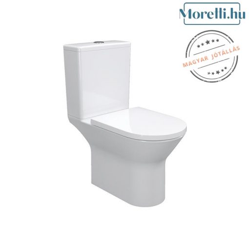 AREZZO design VERMONT peremnélküli kombi wc alsó/hátsó kifolyású