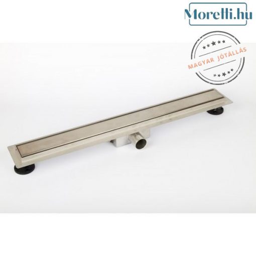 AREZZO design 900 mm-es rozsdamentes acél folyóka Steel ráccsal AR-900