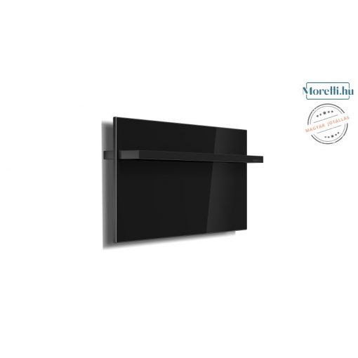 AREZZO design ONYX 1  BLACK  elektromos törölközőszárító radiátor