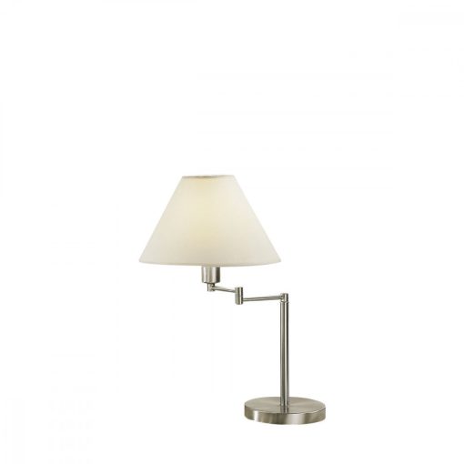 AUSTROLUX-264.71.6 HILTON Nikkel színű asztali lámpa 1xE27 60W IP20