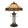 ELSTEAD-QZ-INDUS-TL Többszínű Színű Tiffany Asztali Lámpa 2XE27 60W IP20