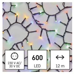   EMOS-ZY2187T LED KARÁCSONYI FÉNYFÜZÉR 12M KÜL-ÉS BELTÉRRE