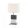 ENVY-4099 CHANA szürke-fehér asztali lámpa 1x40W E27 Ø250mm ↕420mm 