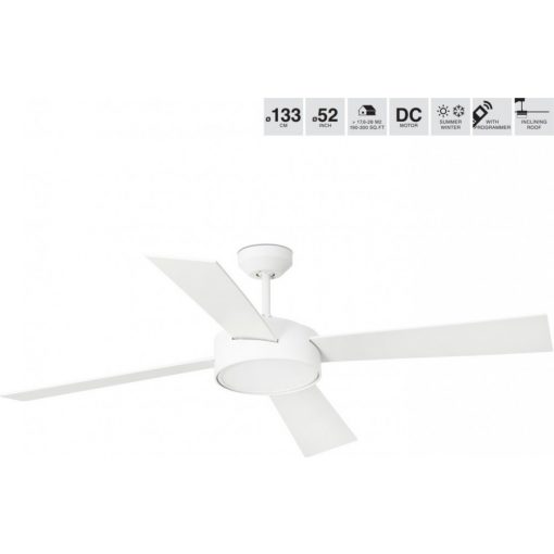 Ventilátoros Lámpa Fehér HYDRA FARO 33726