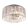 GLOBO-15091D Walla króm/kristály mennyzet lámpa 4XE14 40W ↕ 300mm Ø400mm 