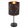 GLOBO-15431T BEMMO fekete-arany asztali lámpa 1XE14 25W ↕350mm Ø150mm