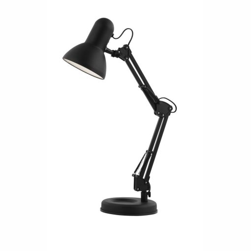 GLOBO-24880 FAMOUS fekete színű íróasztali lámpa 1xE27 40W ↔400mm ↕590mm