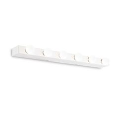   IDEAL-LUX-159423 PRIVÉ Fehér Színű Fürdőszobai Tükörmegvilágító Lámpa 6XE14 6W IP20
