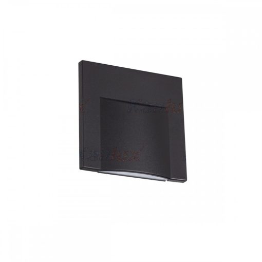 KANLUX-33332 ERINUS Fekete színű Falba építhető lámpa LED 0,8W IP20