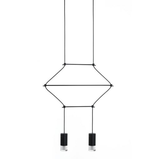 Függeszték Fekete FLUSSO KH 2391905