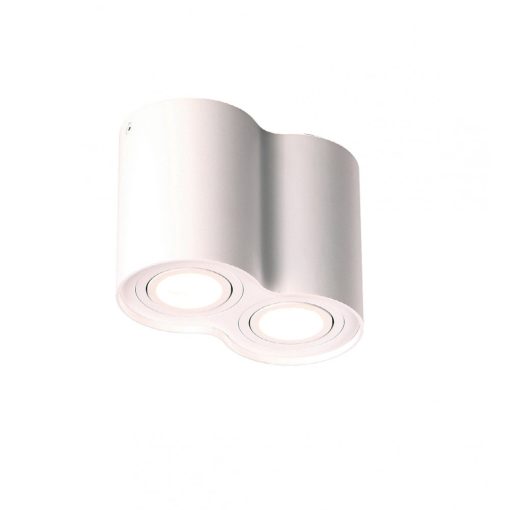 MAXLIGHT-C0085 BASIC ROUND Fehér színű  Mennyezeti lámpa 2xGU10 50W IP20