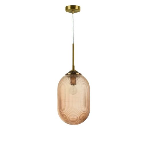 NOVA LUCE 9119111 ATHENA Bronz Színű Függeszték 1XE27 12W IP20