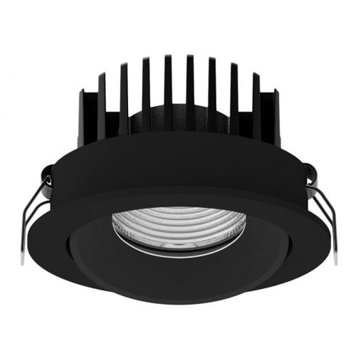 NOVALUCE-9232118 BLADE Fekete Színű Kültéri Mennyezetbe Építhető Lámpa LED 12W IP65