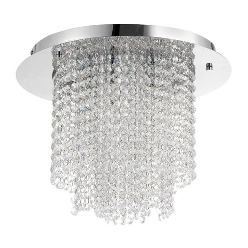 NOVA LUCE 9361082 FONTANA Króm Színű Mennyezeti Lámpa 5XG9 33W IP20