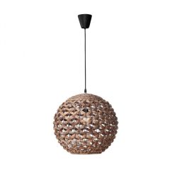   NOVA LUCE 9587121 GRIFFIN Rattan Színű Függeszték 1XE27 12W IP20