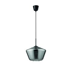   NOVA LUCE 9724141 VEIRO Füst Színű Függeszték 1XE27 12W IP20