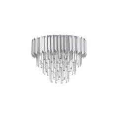   NOVA LUCE 9824072 MAGNOLIA Ezüst Színű Mennyezeti Lámpa 6XE14 5W IP20