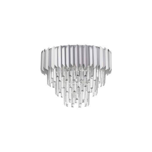 NOVA LUCE 9824072 MAGNOLIA Ezüst Színű Mennyezeti Lámpa 6XE14 5W IP20