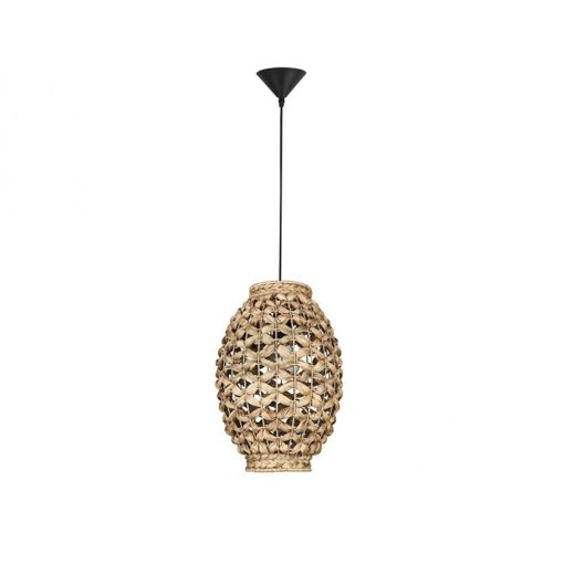 NOVA LUCE 9858748 GRIFFIN Rattan Színű Függeszték 1XE27 12W IP20