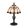 PREZENT-84 TIFFANY asztali lámpa 1xE14 40W Ø205mm ↕355mm