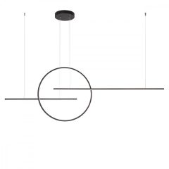 REDO 01-1850 GIOTTO Fekete Színű Függeszték LED 66W IP20