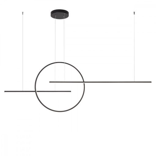 REDO 01-1850 GIOTTO Fekete Színű Függeszték LED 66W IP20