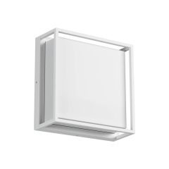   REDO 90564 QUADRIS Matt Fehér Színű Kültéri mennyezeti lámpa LED 20W IP54