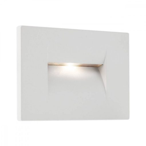 REDO-9546 INNER Fehér színű Kültéri Falba Építhető Lámpa LED 3W IP65