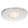 RENDL-R11733 SPLASH Króm Színű Fürdőszobai Mennyezetbe Építhető Lámpa 1x50W GU10 IP65