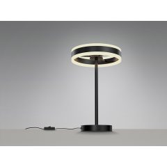   SCHULLER-832076 HELIA Fekete Színű Asztali Lámpa XLED 36W IP20