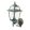 SEARCHLIGHT-1521 NEW ORLEANS Fekete Színű Kültéri Fali Lámpa 1XE27 60W IP44