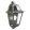 SEARCHLIGHT-1523 NEW ORLEANS Fekete Színű Kültéri Fali Lámpa 1XE27 60W IP44