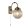 SEARCHLIGHT-3259AB BELVUE Bronz Színű Fürdőszoba Tükörmegvilágító Lámpa 1XE14 60W IP44
