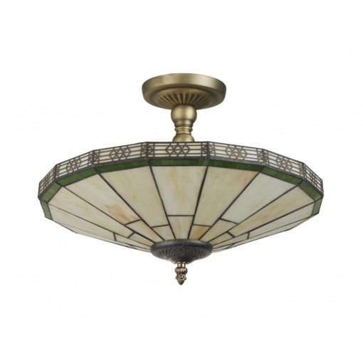 SEARCHLIGHT-4417-17 DRAGONFLY Többszínű Színű Tiffany Mennyezeti Lámpa 2XE14 40W IP20
