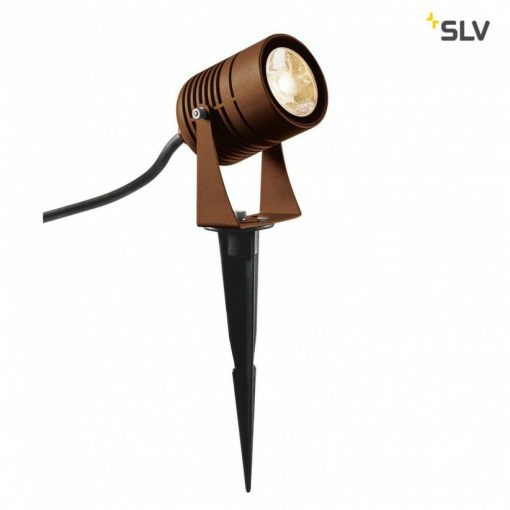 SLV-1002203 LED SPIKE Rozsda Színű Kültéri Növényvilágító Lámpa XGU10 6W IP65