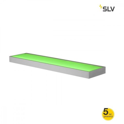 SLV-1003023 NEW FLAT Alumínium Színű Fali Lámpák LED 11W IP20