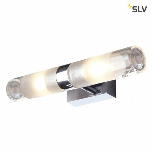 SLV-151282 MIBO Króm Színű Fürdőszobai Tükörmegvilágító Lámpa 2XG9 25W IP21