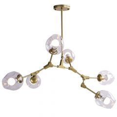   Függeszték Arany MODERN ORCHID STEP INTO DESIGN ST-1232-6-gold-transparent