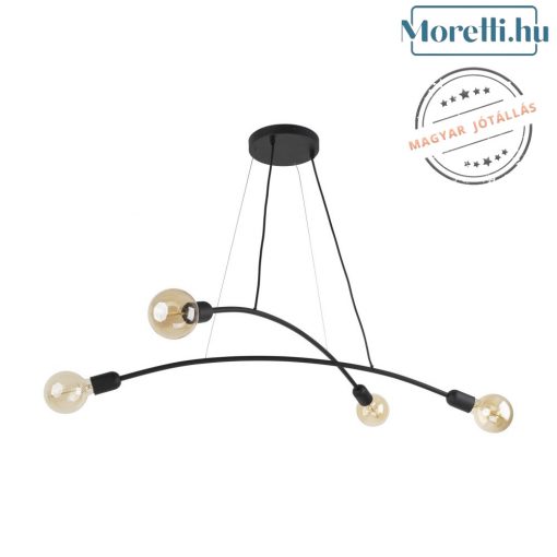 Függeszték Fekete HELIX TK LIGHTING 2724