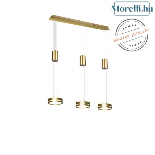 TRIO 326510308 FRANKLIN Bronz Színű Függeszték 3XLED 9W IP20