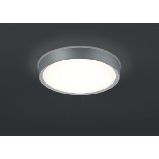 TRIO-659011887 CLARIMO Szürke Színű  Fürdőszoba Mennyezeti Lámpa LED 18W IP44