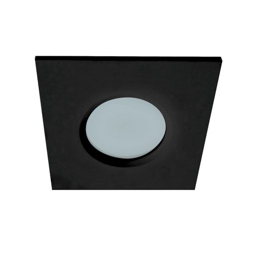 VIOKEF-4151501 VIKI Fekete Színű Fürdőszoba Mennyezetbe Építhető Lámpa 1XGU10 50W IP44